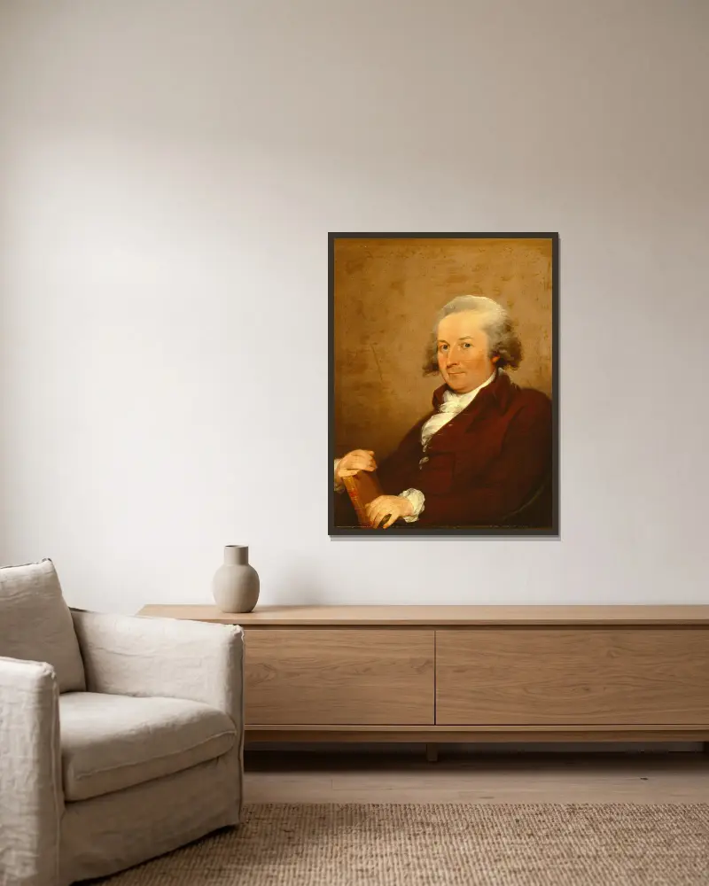 John Trumbull, John Trumbull v rámu na stěně