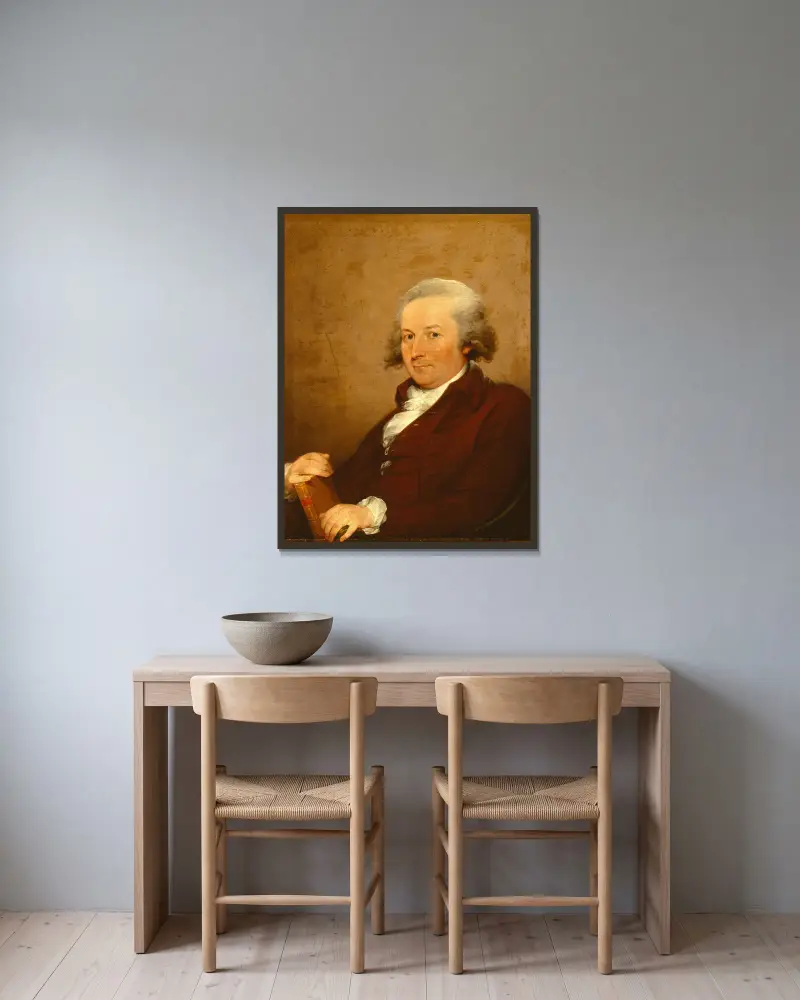 John Trumbull, John Trumbull v rámu na stěně