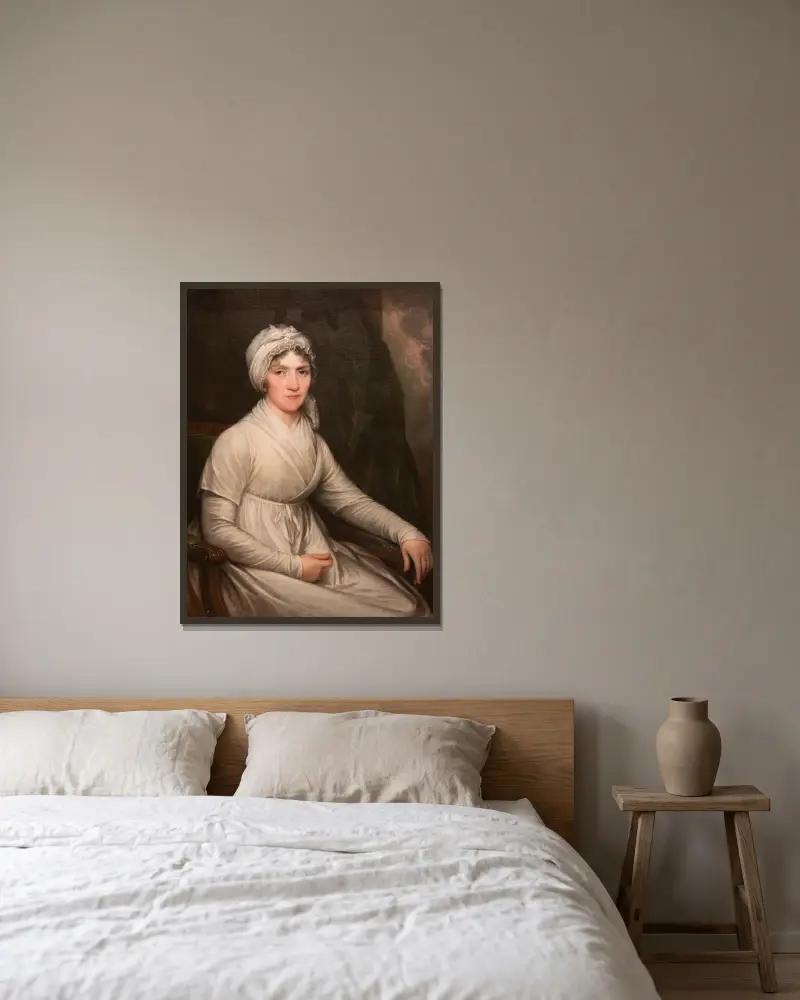 Rachel Carmer Lenox, John Trumbull v rámu na stěně