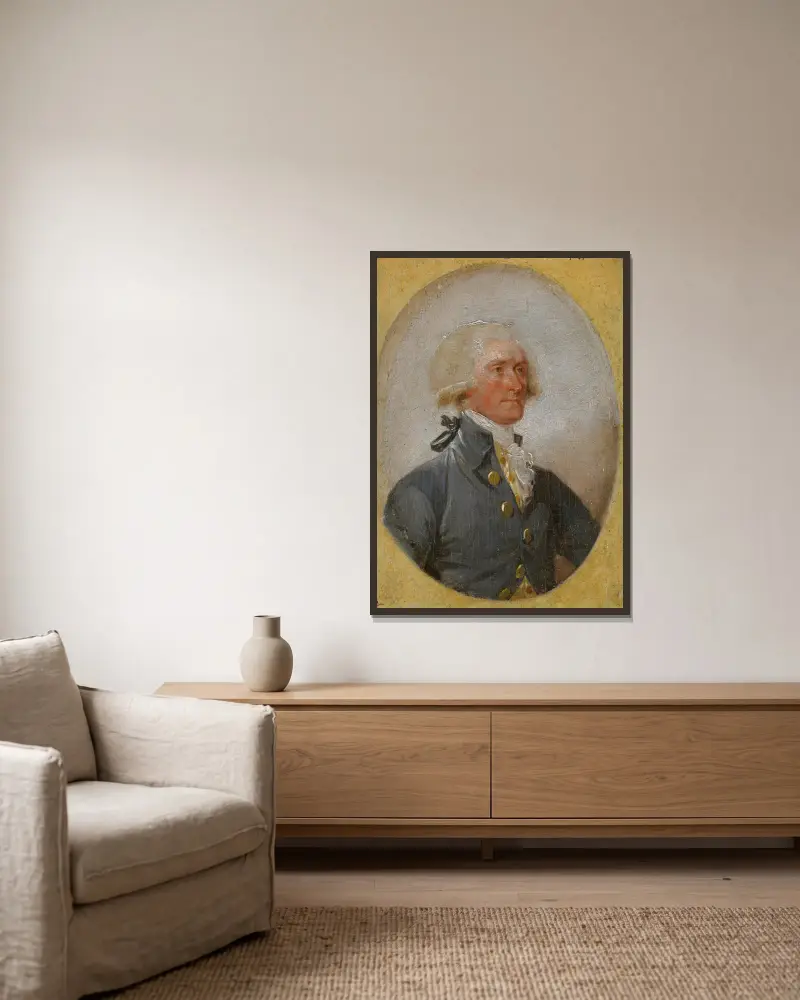Thomas Jefferson, John Trumbull w ramie na ścianie