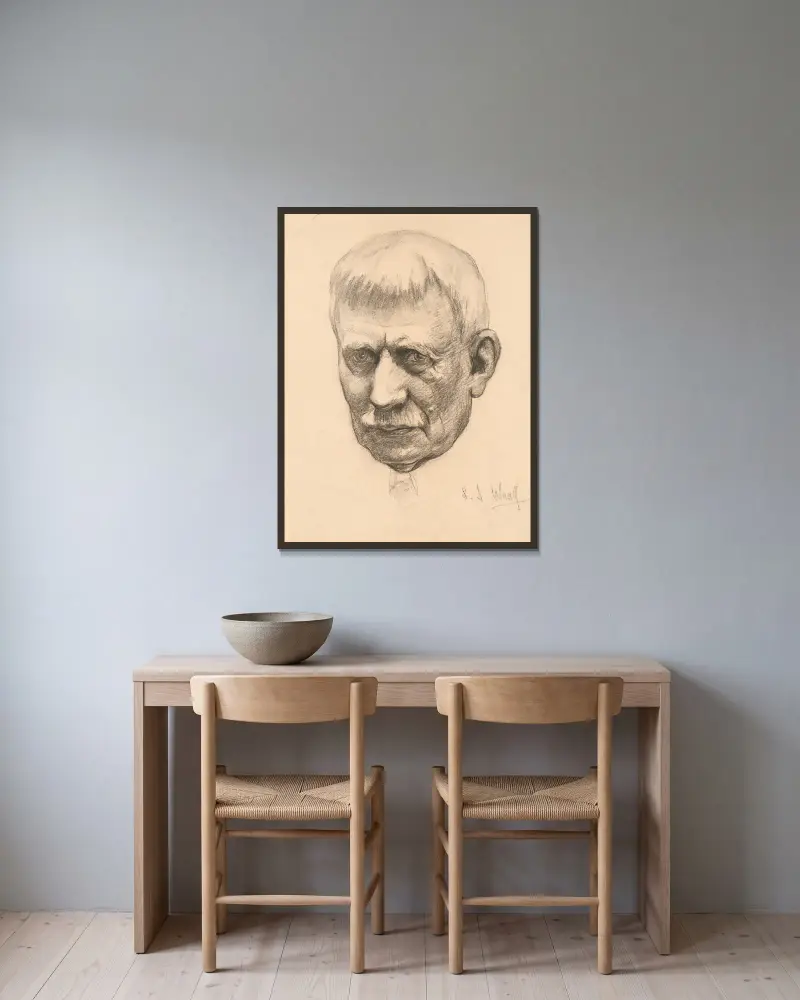 Elihu Root, Samuel Johnson Woolf w ramie na ścianie