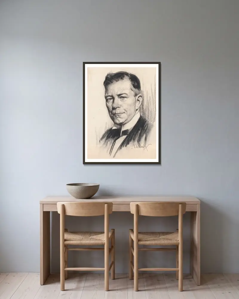Myron Charles Taylor von Samuel Johnson Woolf gerahmt an einer Wand