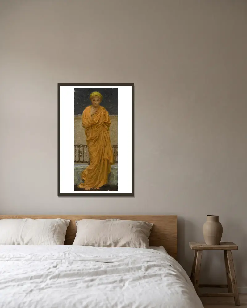 Gwiazdy, Albert Joseph Moore w ramie na ścianie