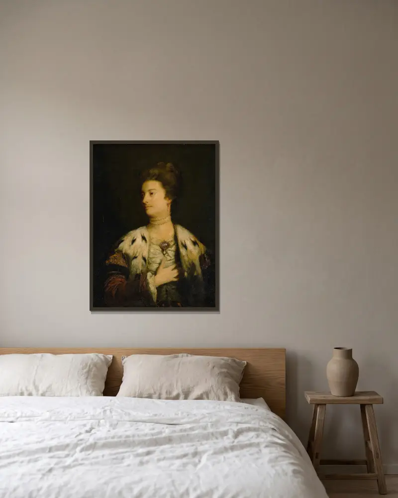 Portret Lady Williams Wynn, Sir Joshua Reynolds w ramie na ścianie