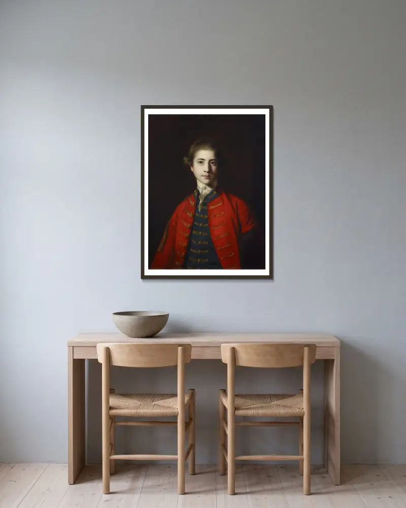 Stephen Croft, Junior av Sir Joshua Reynolds inramad på en vägg