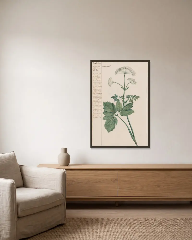 Master wort von Joshua Webster gerahmt an einer Wand