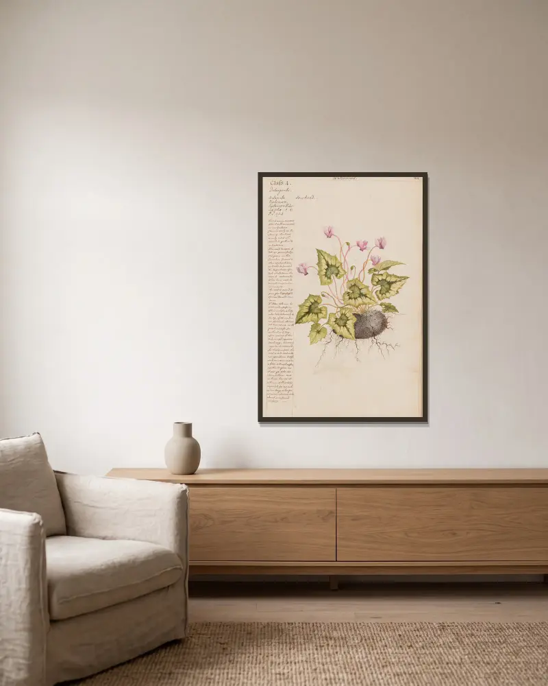 Svinbröd von Joshua Webster gerahmt an einer Wand