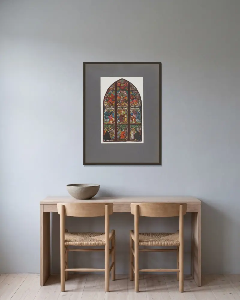 Józef Mehoffer Pl.04, Józef Mehoffer w ramie na ścianie