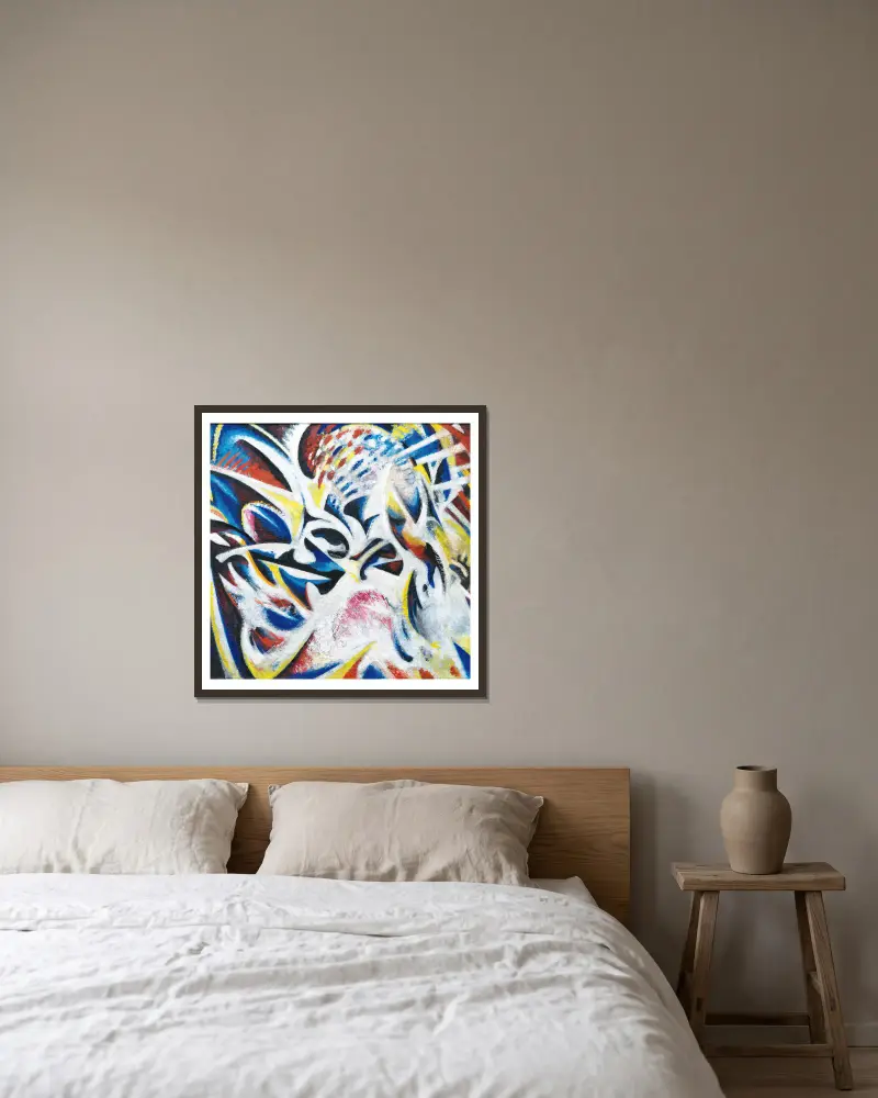 Ohne Titel, 1914 von Jules Schmalzigaug gerahmt an einer Wand
