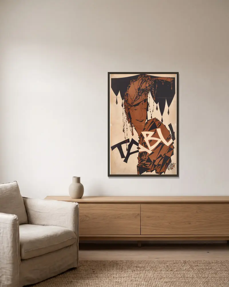 TABU, 1919 – Nr. 1, Julius Klinger w ramie na ścianie