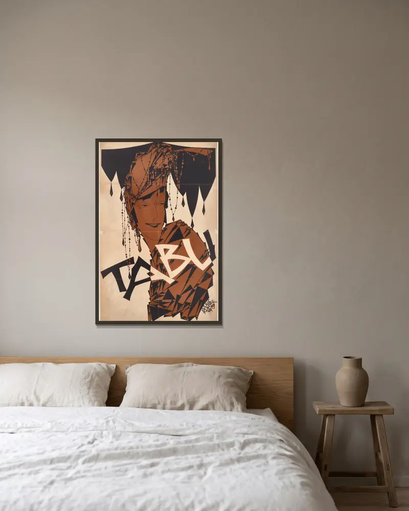 TABU, 1919 – Nr. 1, Julius Klinger w ramie na ścianie
