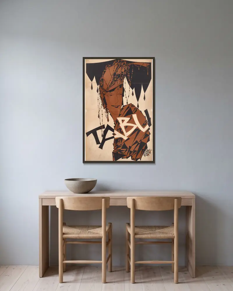 TABU, 1919 – Nr. 1, Julius Klinger w ramie na ścianie