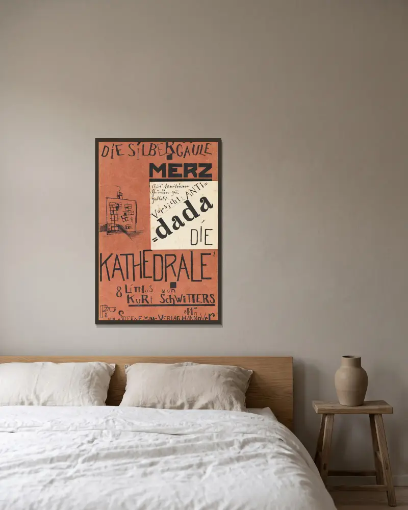 Srebrna kula, Kurt Schwitters w ramie na ścianie