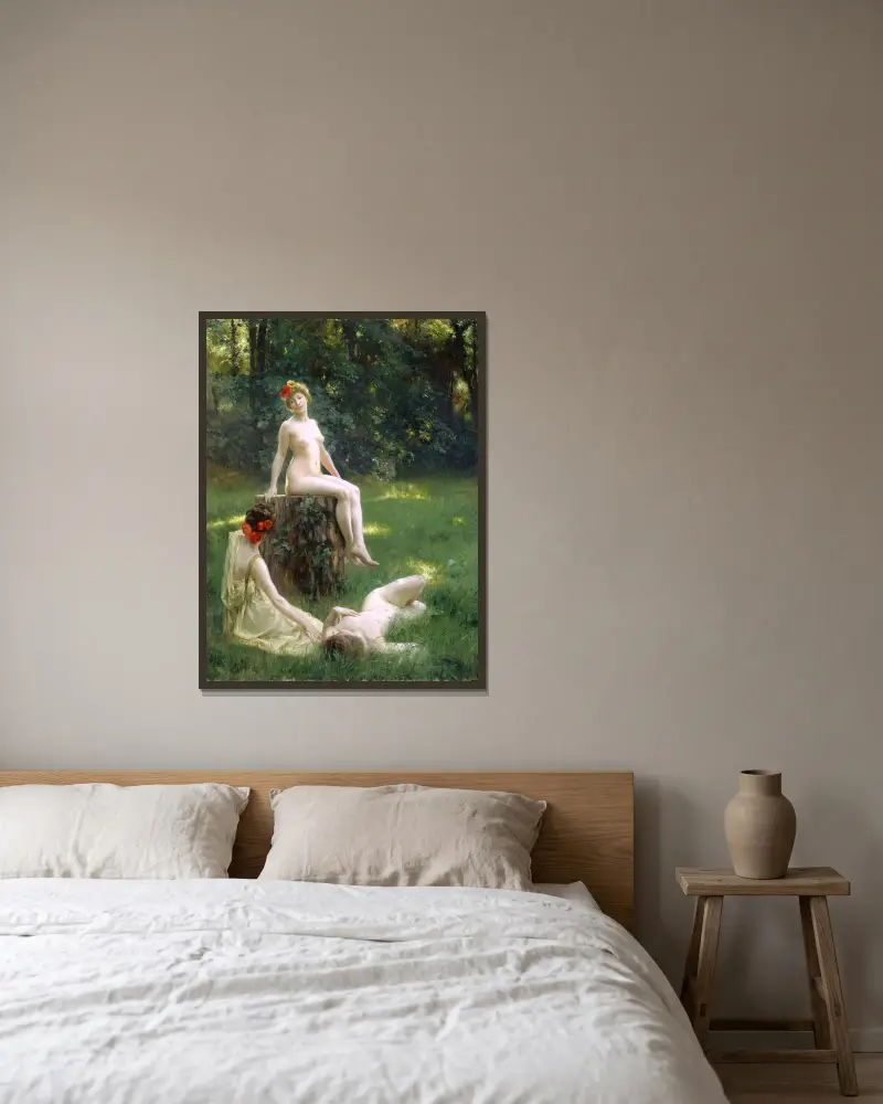 Polana, Julius Leblanc Stewart w ramie na ścianie