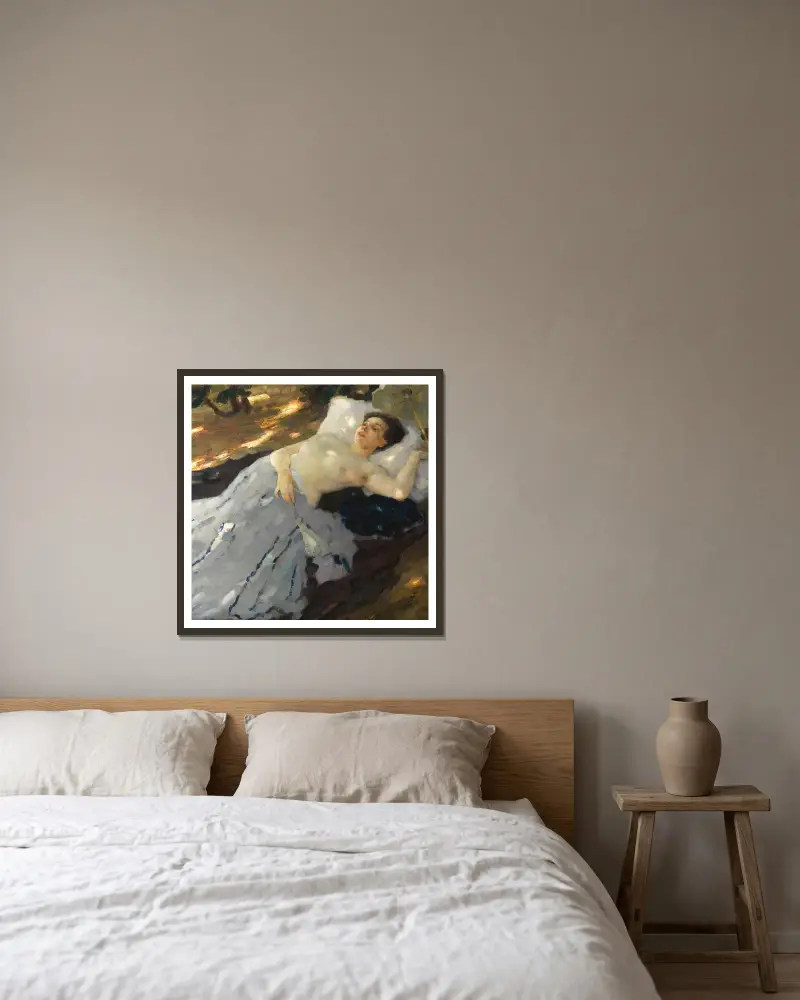 Midsommar, Leo Putz v rámu na stěně