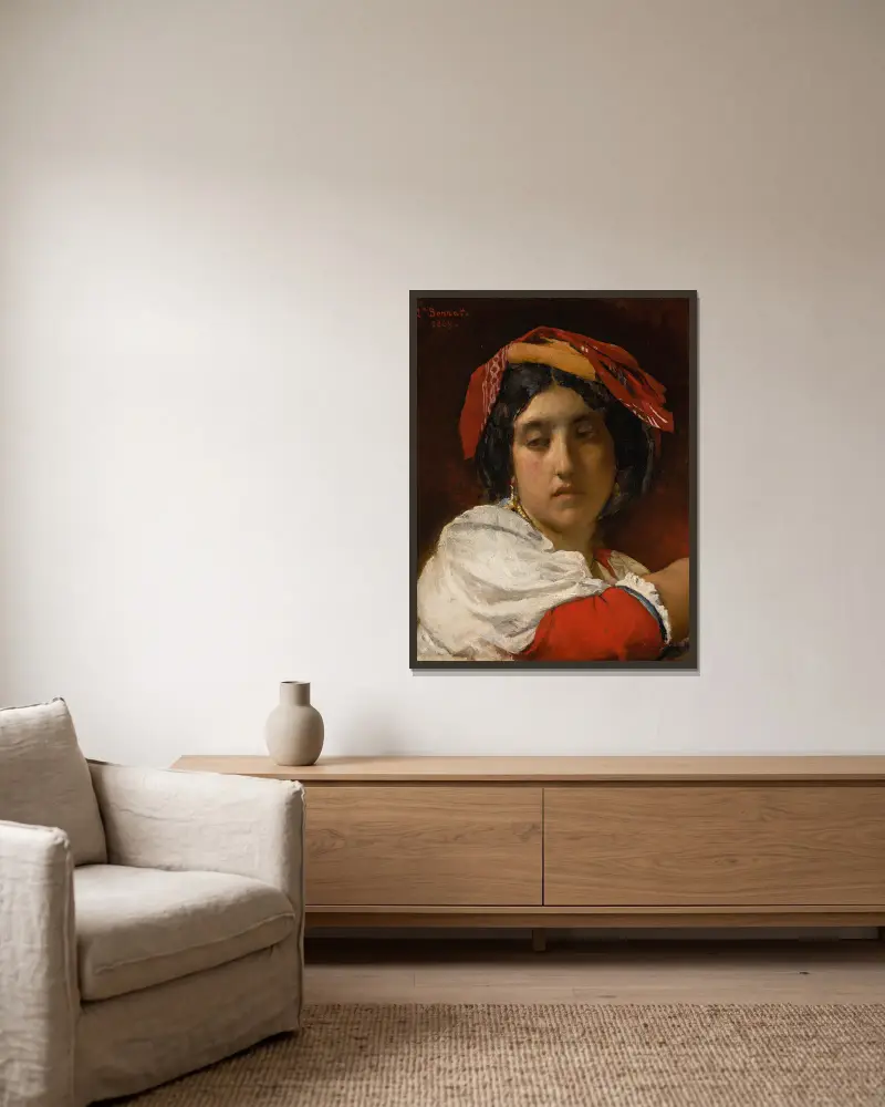 Italka, Léon Bonnat v rámu na stěně