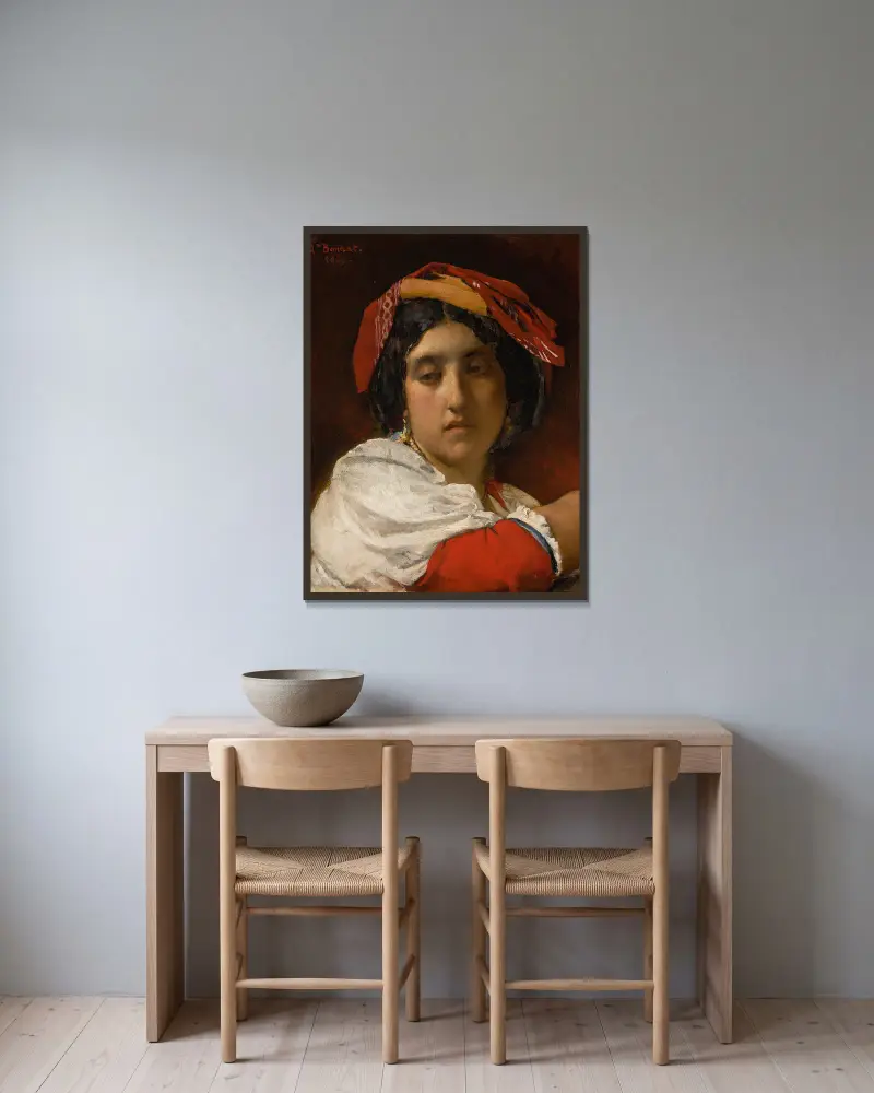 Italka, Léon Bonnat v rámu na stěně