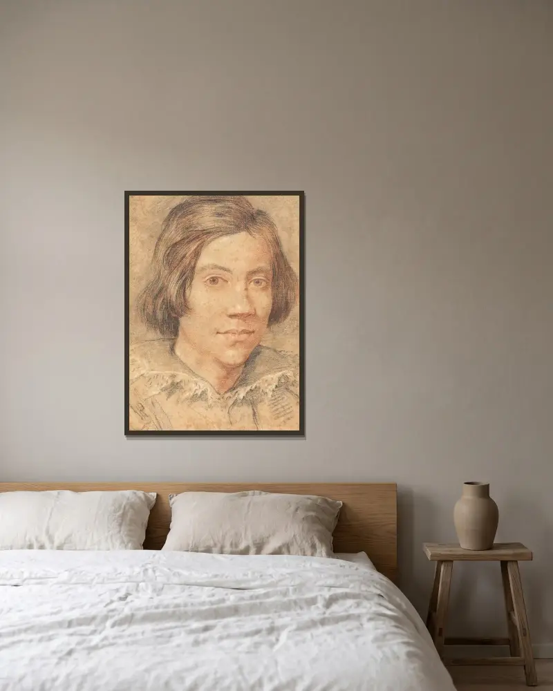 Portrait of a Young Man, Gian Lorenzo Bernini w ramie na ścianie