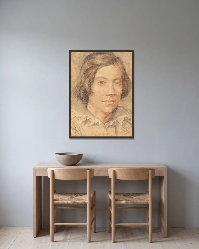 Portrait of a Young Man, Gian Lorenzo Bernini w ramie na ścianie