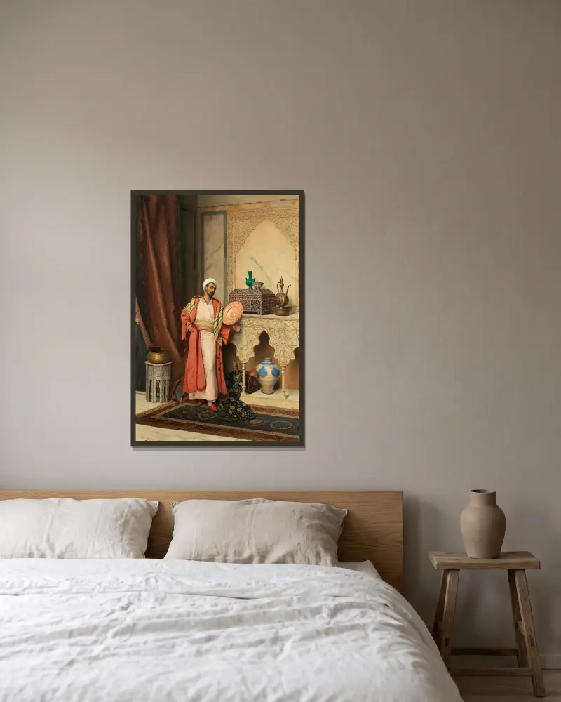 Koneser, Ludwig Deutsch w ramie na ścianie