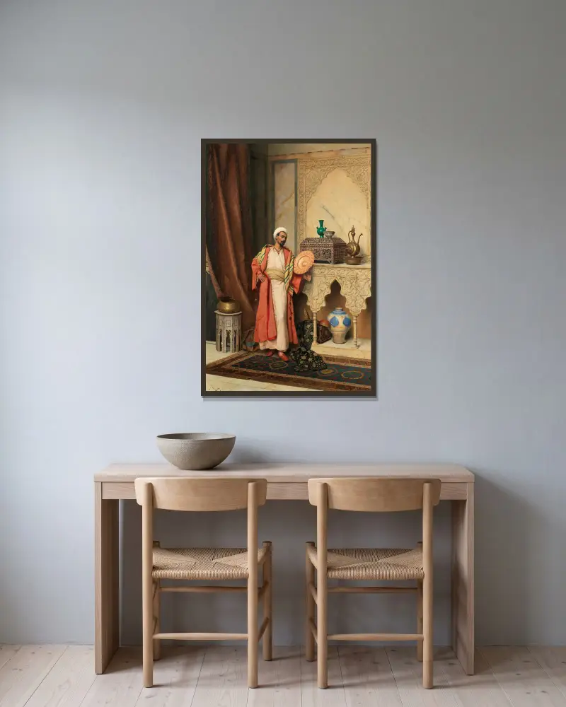 Koneser, Ludwig Deutsch w ramie na ścianie