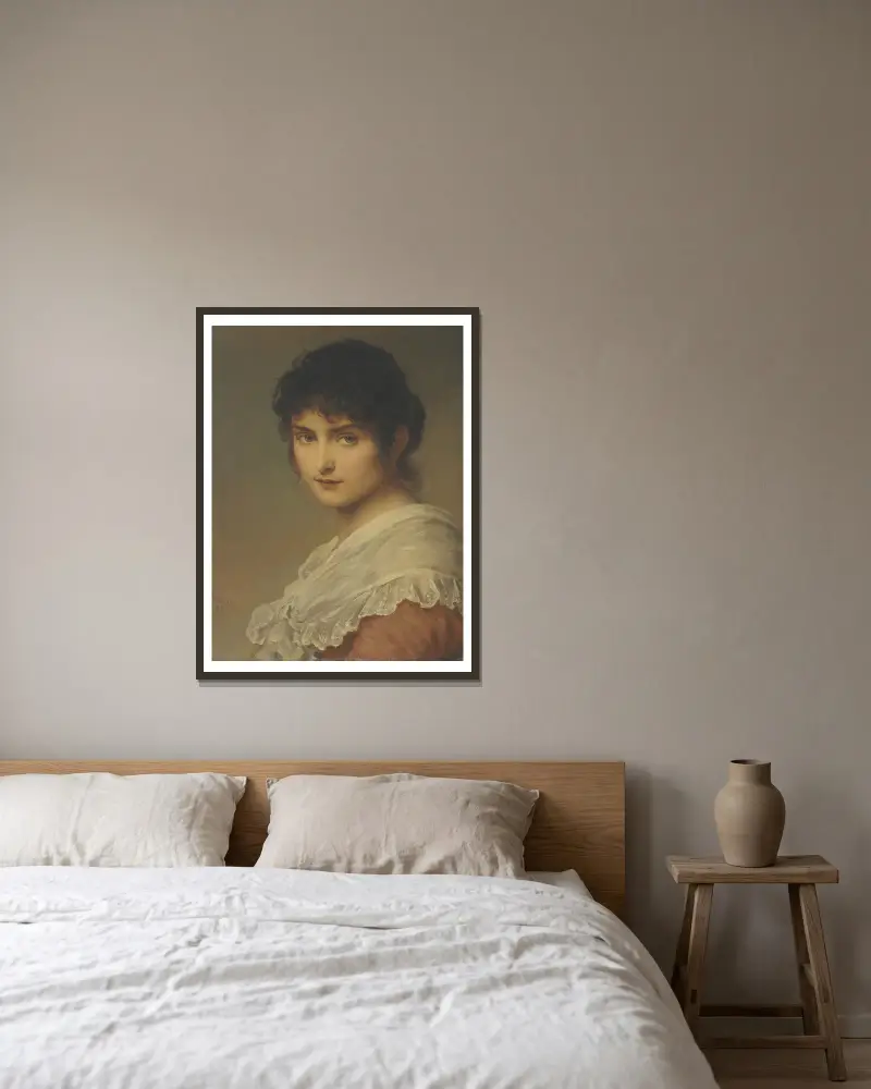 Lost in Thought, Ludwig Knaus w ramie na ścianie