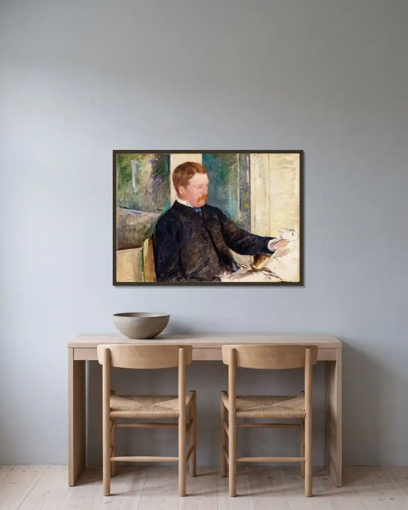 Alexander J. Cassatt, Mary Cassatt v rámu na stěně