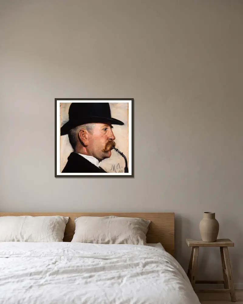 Michael Therkildsen, Michael Ancher w ramie na ścianie