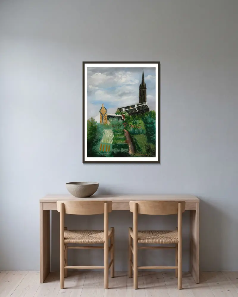 Zvonice, Moïse Kisling v rámu na stěně