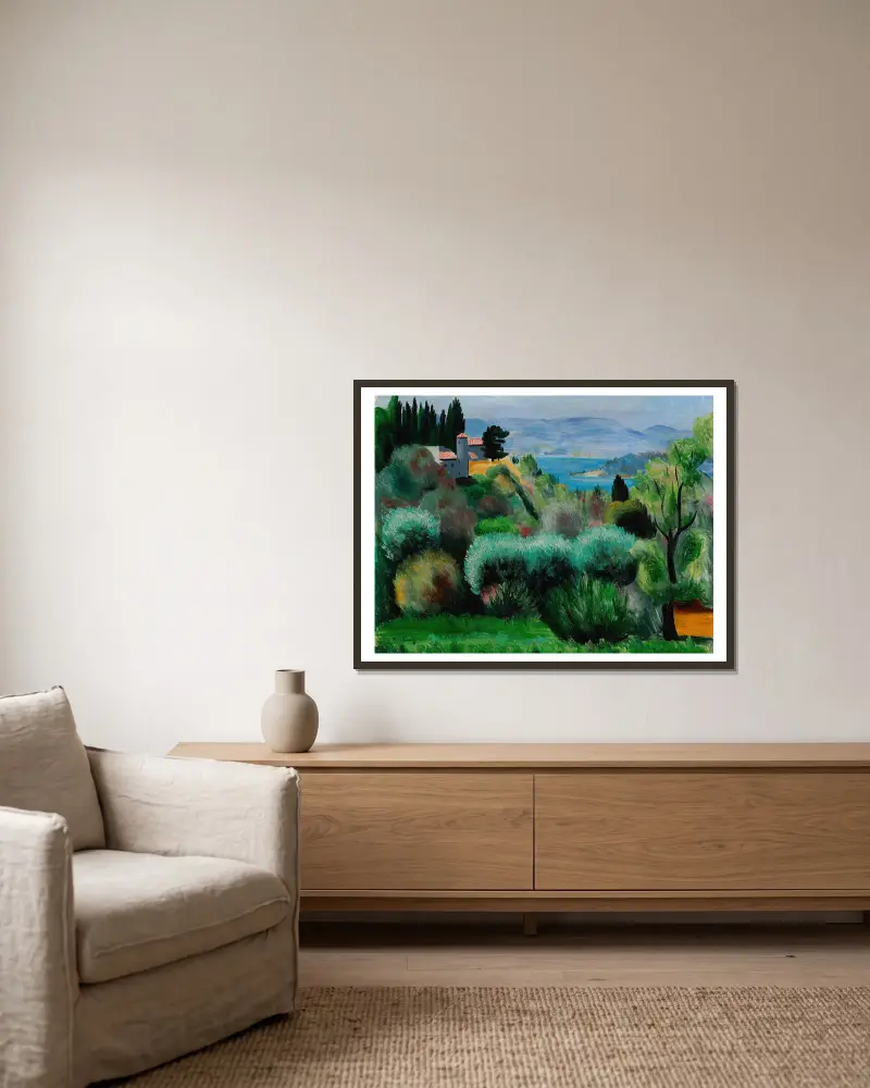 Provence, Moïse Kisling v rámu na stěně