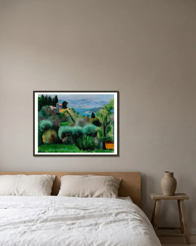 Provence, Moïse Kisling v rámu na stěně