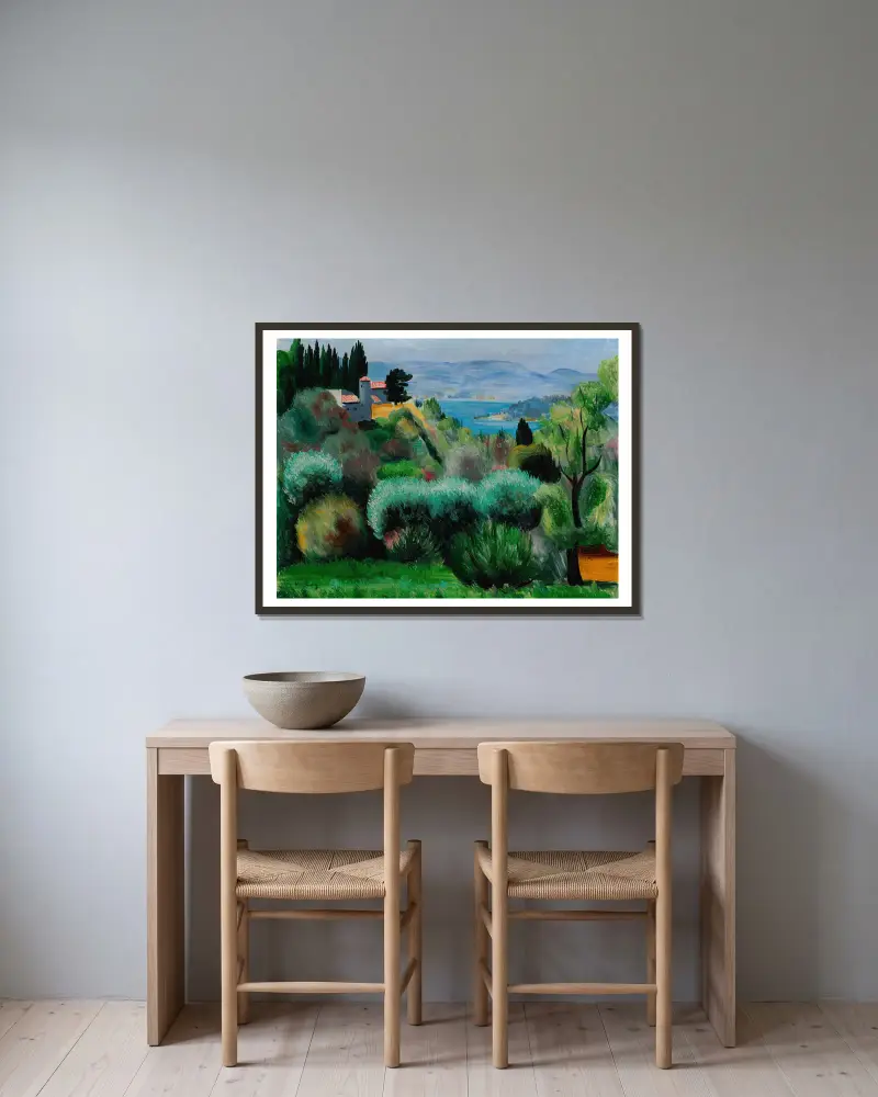 Provence, Moïse Kisling v rámu na stěně
