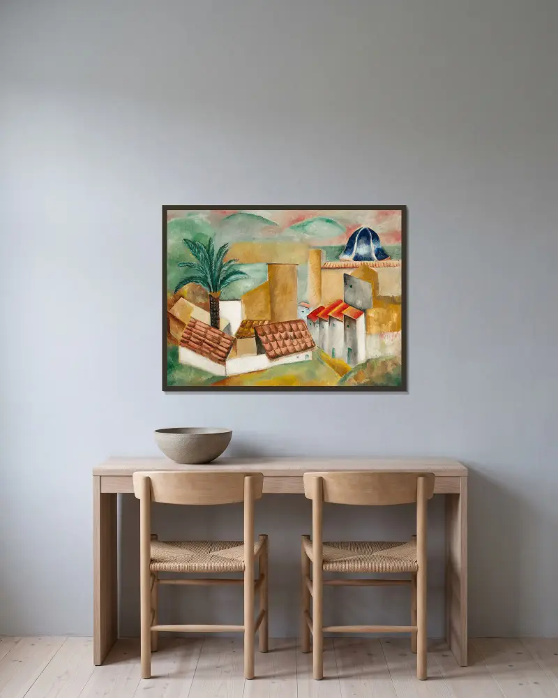 Sagunto, Moïse Kisling w ramie na ścianie