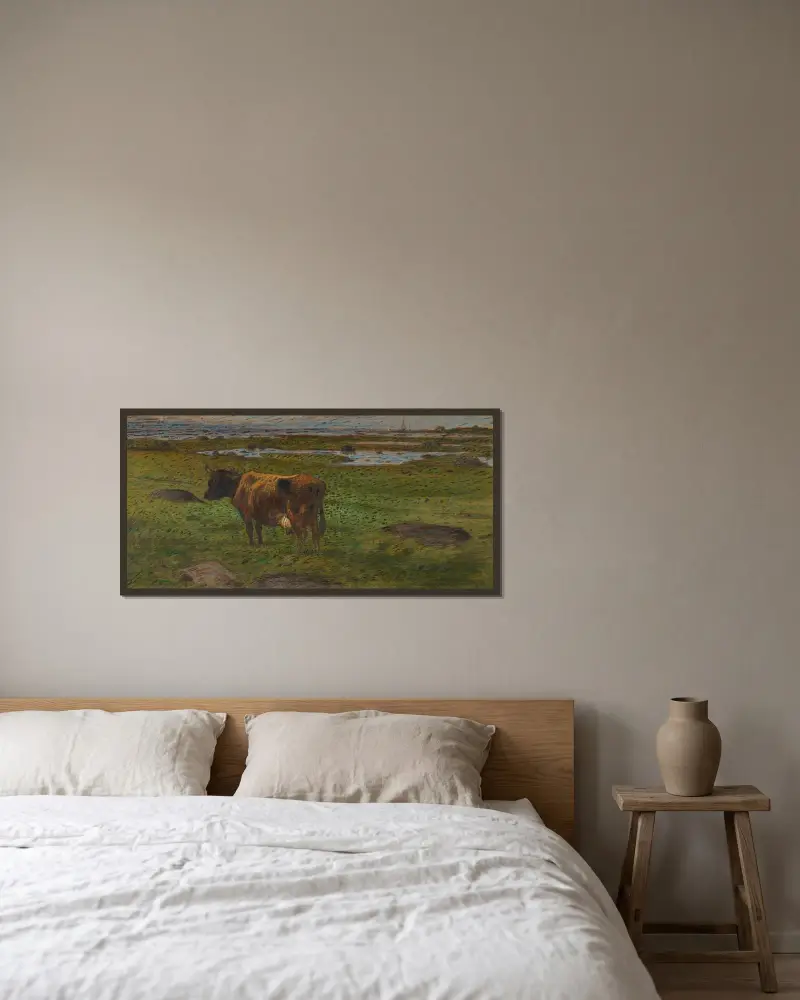 Evening, Nils Kreuger w ramie na ścianie