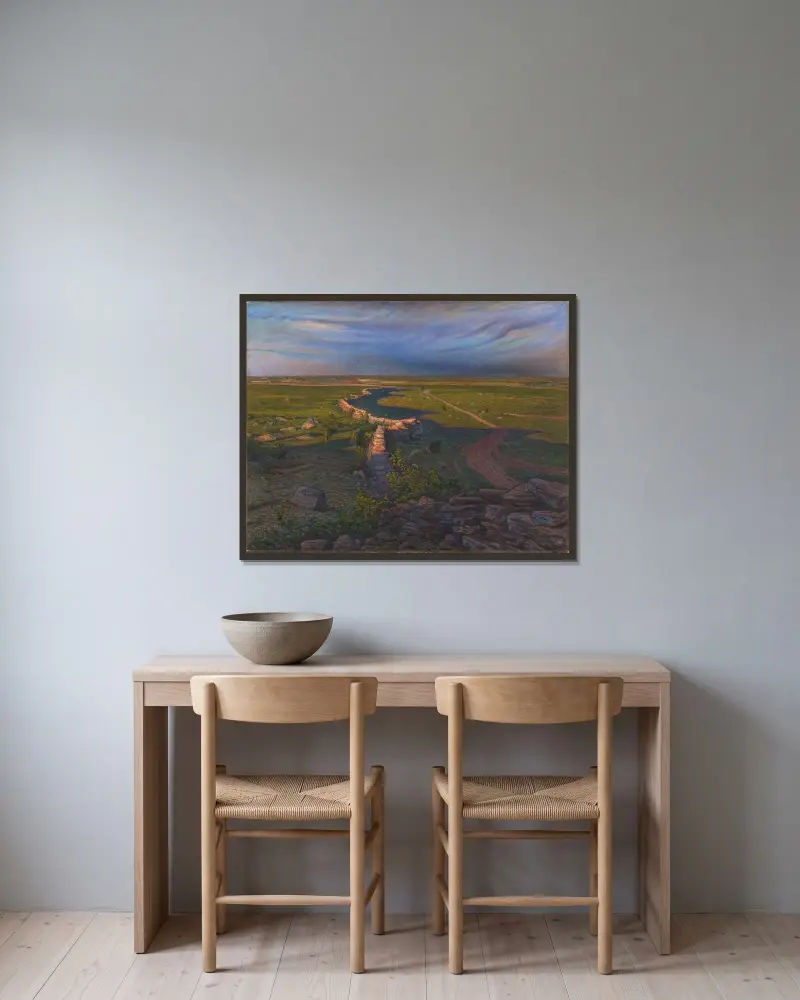 Landscape, Nils Kreuger w ramie na ścianie