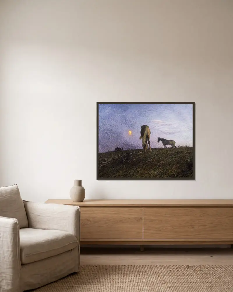 Nightfall, Nils Kreuger w ramie na ścianie