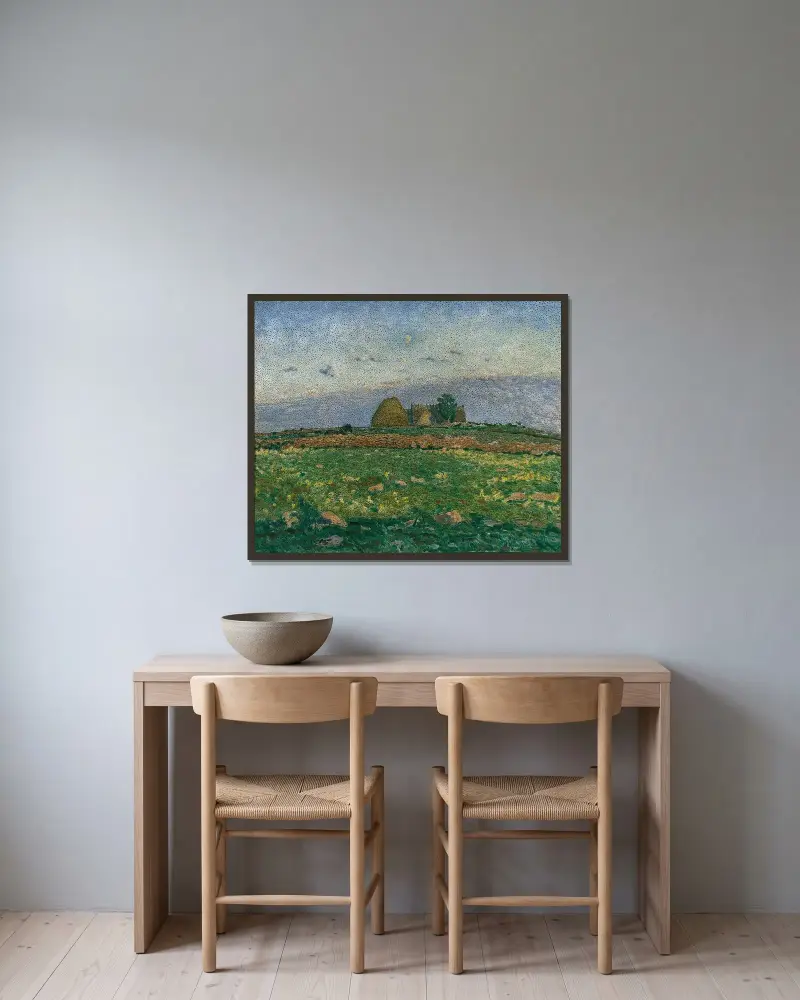 Rest, Nils Kreuger w ramie na ścianie