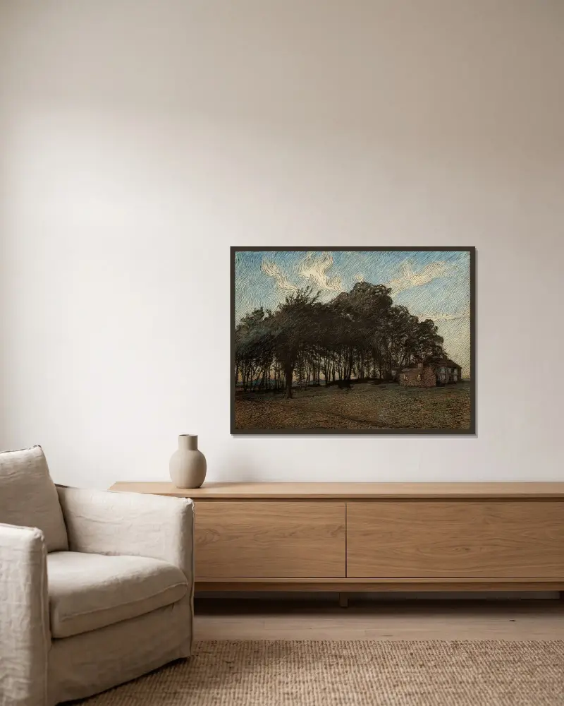 The Grove, Nils Kreuger w ramie na ścianie