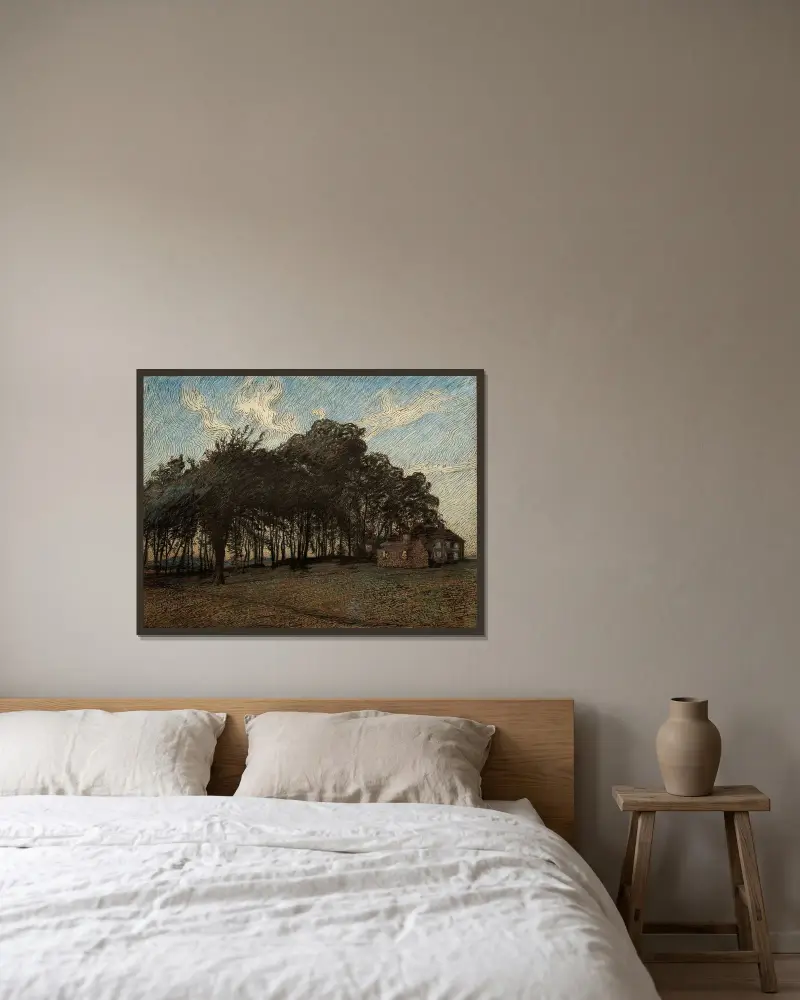 The Grove, Nils Kreuger w ramie na ścianie