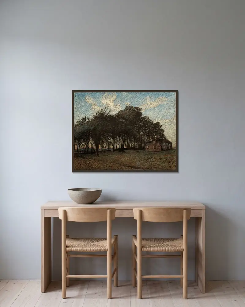 The Grove, Nils Kreuger w ramie na ścianie