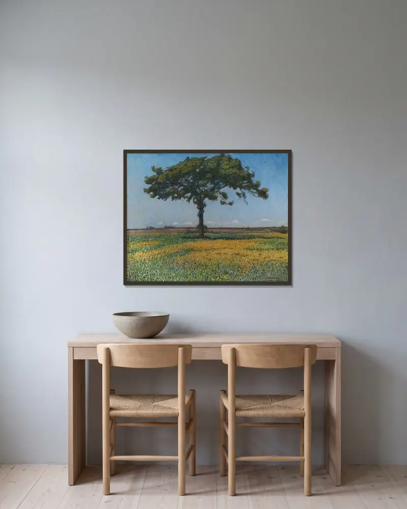 Young Oak, Nils Kreuger w ramie na ścianie