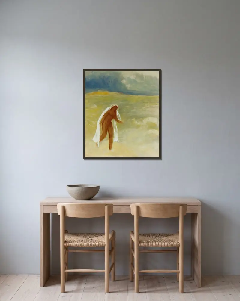 Narodziny Wenus, Odilon Redon w ramie na ścianie