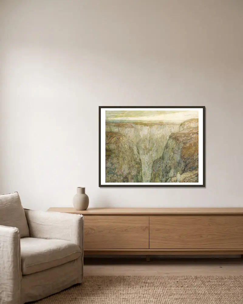 Dobrý pastýř (Atlas, Maroko), Henry Ossawa Tanner v rámu na stěně