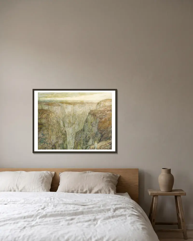Dobrý pastýř (Atlas, Maroko), Henry Ossawa Tanner v rámu na stěně