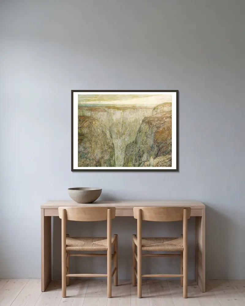 Dobrý pastýř (Atlas, Maroko), Henry Ossawa Tanner v rámu na stěně