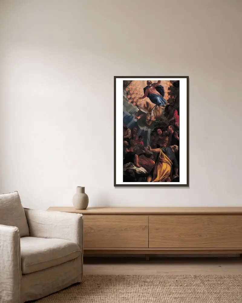 Kristi himmelsfärd, Paolo Veronese v rámu na stěně