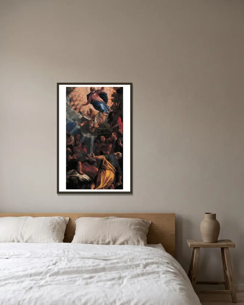 Kristi himmelsfärd, Paolo Veronese v rámu na stěně