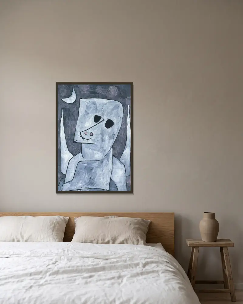 Anioł kandydat, Paul Klee w ramie na ścianie