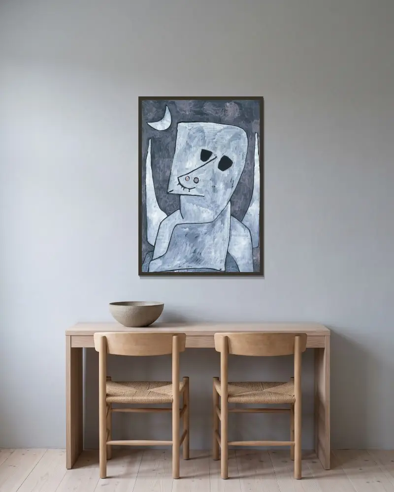Anioł kandydat, Paul Klee w ramie na ścianie