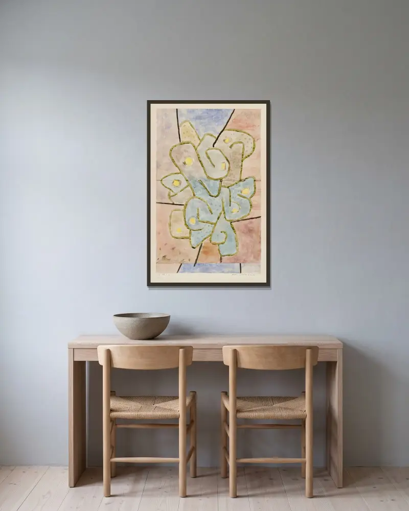 Sauerbaum, Paul Klee w ramie na ścianie
